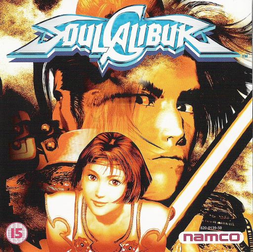 Soul Calibur box art for Sega Dreamcast